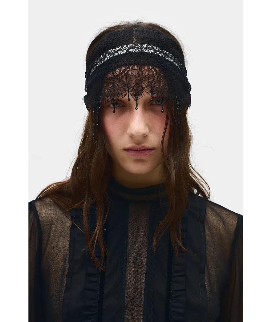 ANN DEMEULEMEESTER Черная повязка, фото 3