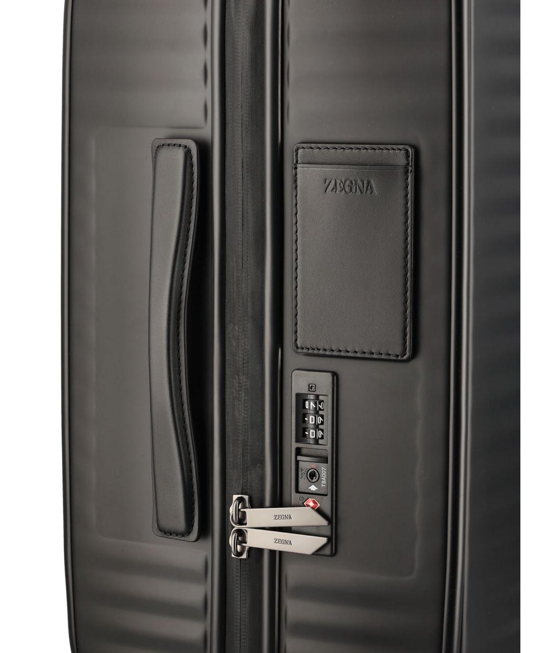 ZEGNA Черный чемодан, фото 4