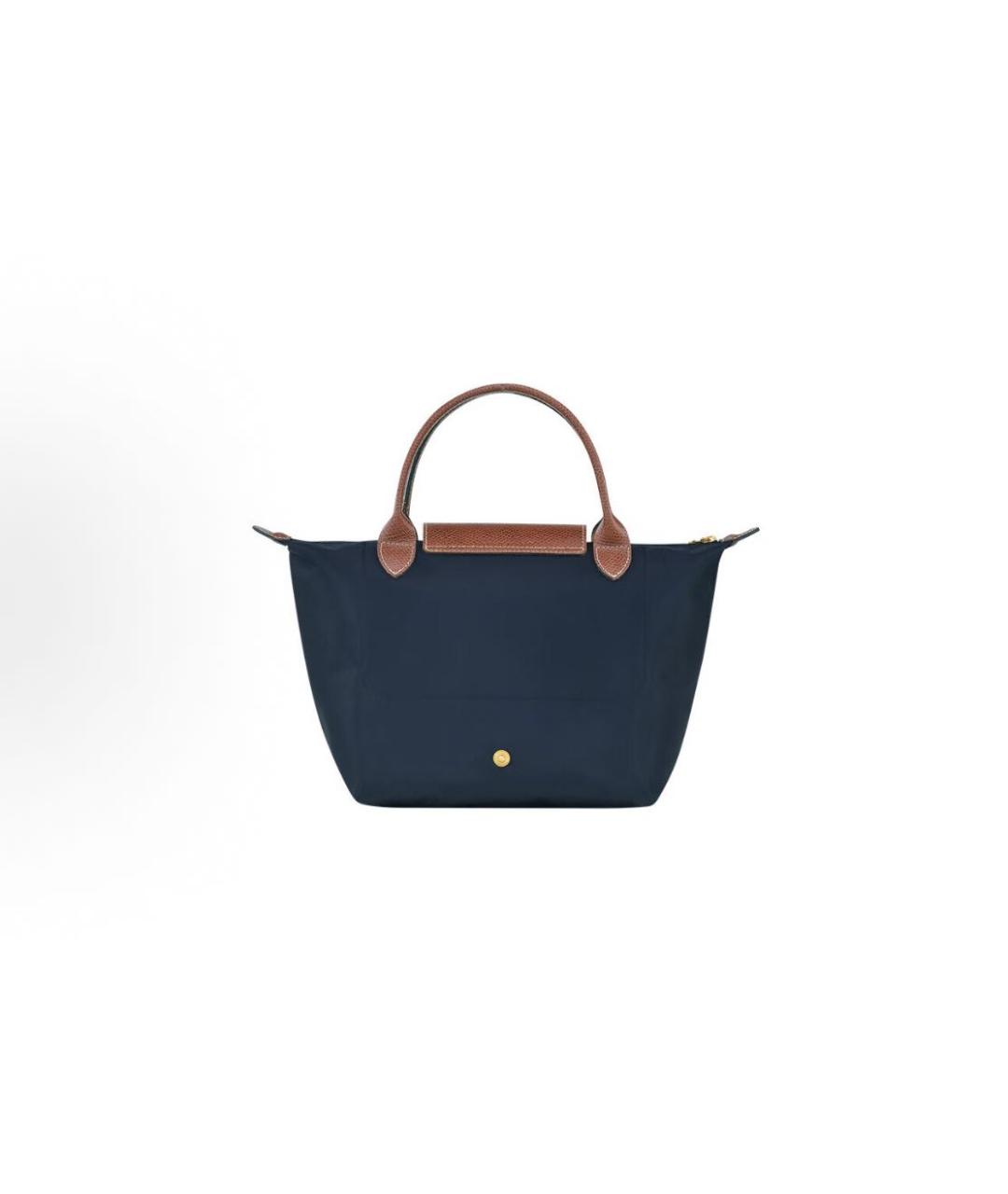 LONGCHAMP Темно-синяя сумка тоут, фото 2