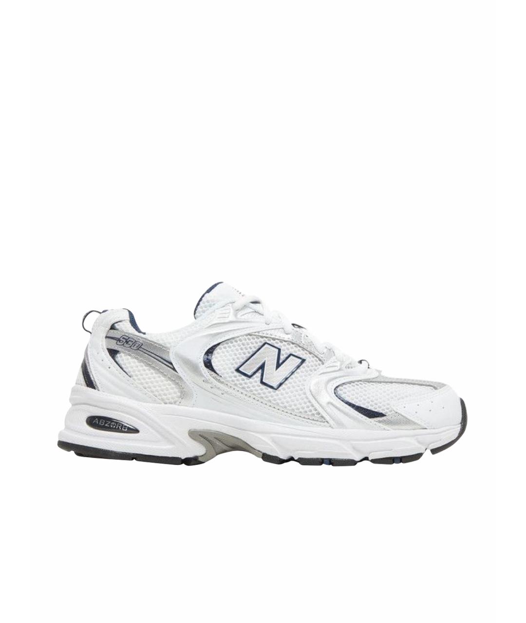 NEW BALANCE Белые синтетические кроссовки, фото 1