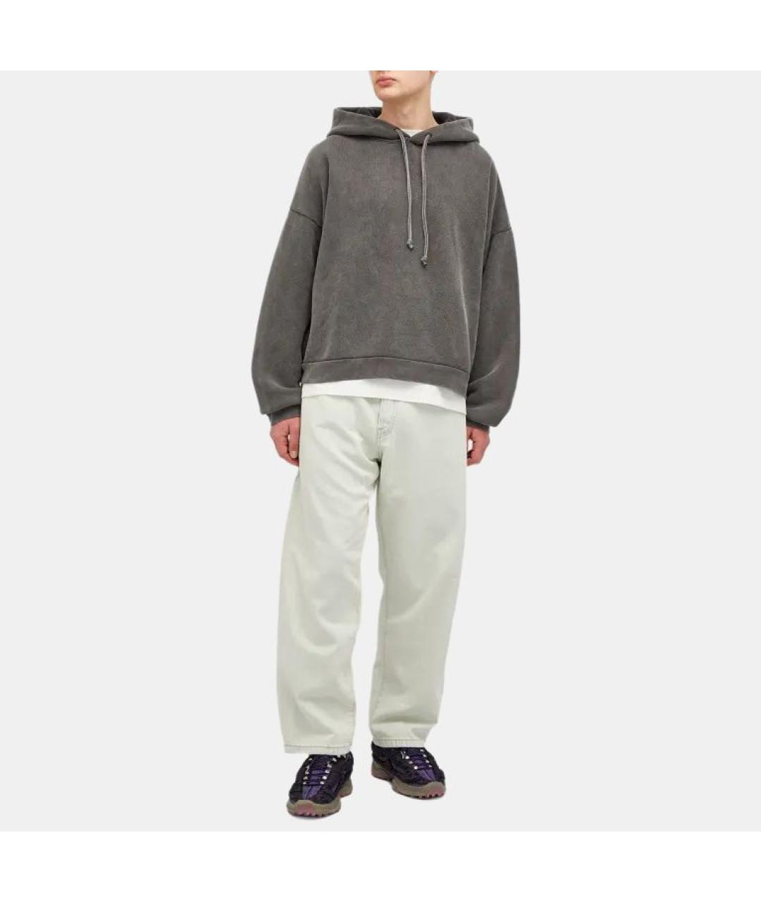 ACNE STUDIOS Голубые прямые джинсы, фото 3