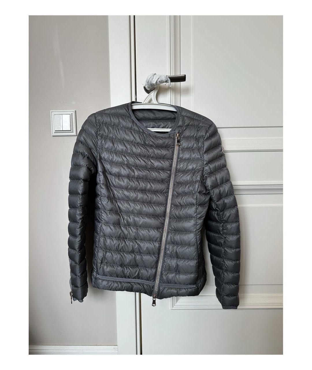 MONCLER Серая куртка, фото 7