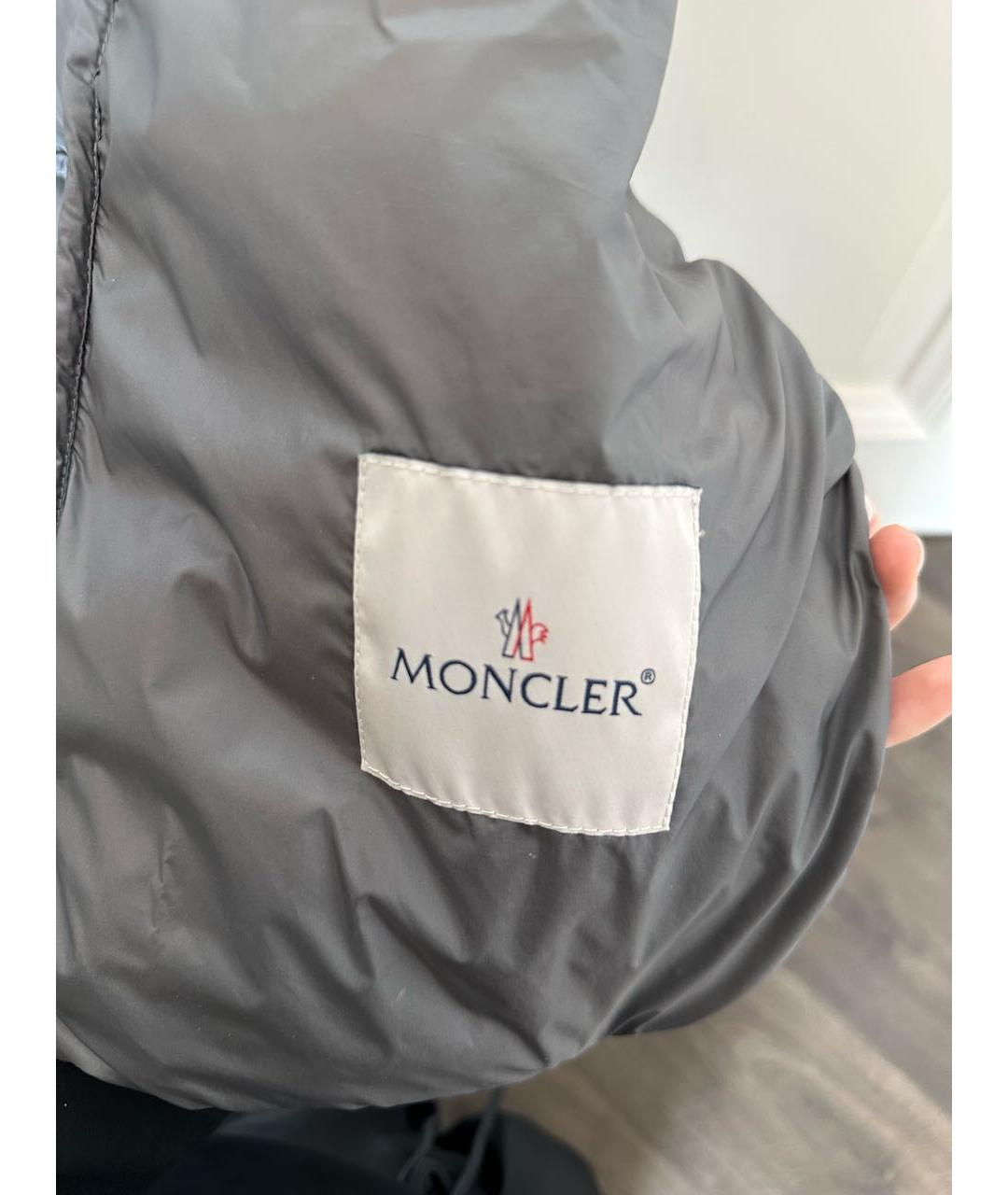 MONCLER Серая куртка, фото 6