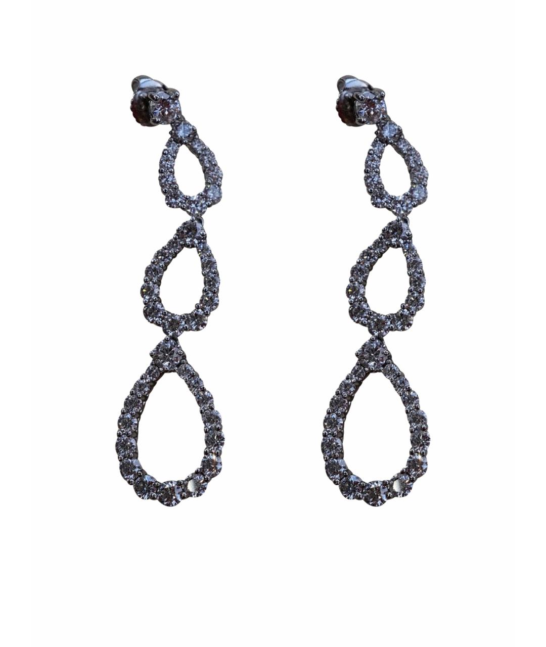 Harry Winston Серьги из белого золота, фото 1
