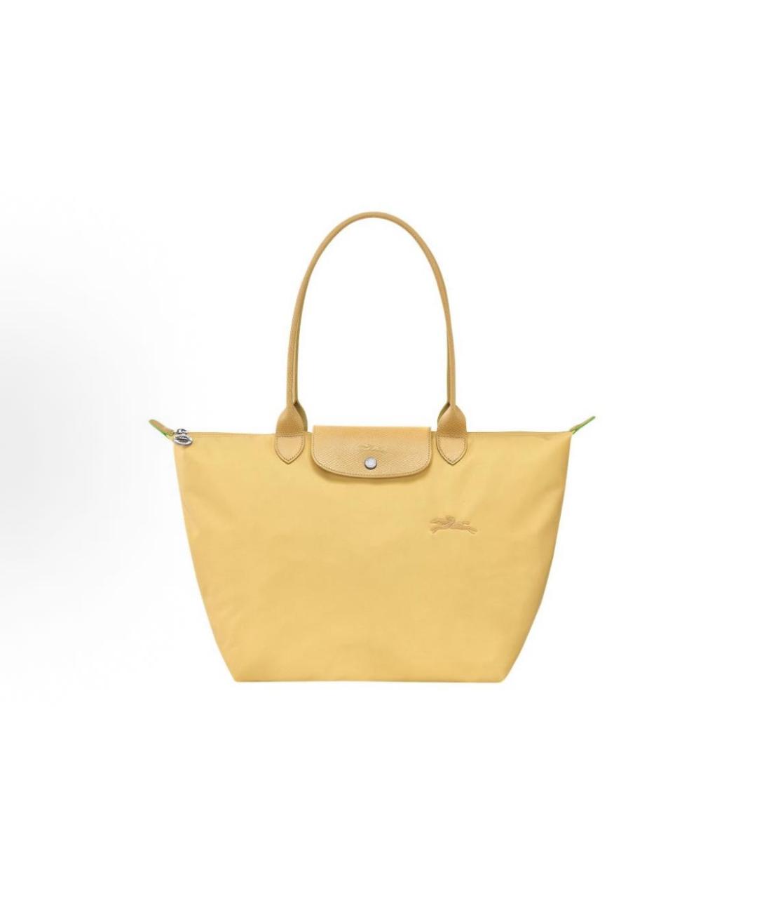 LONGCHAMP Желтая сумка через плечо, фото 4