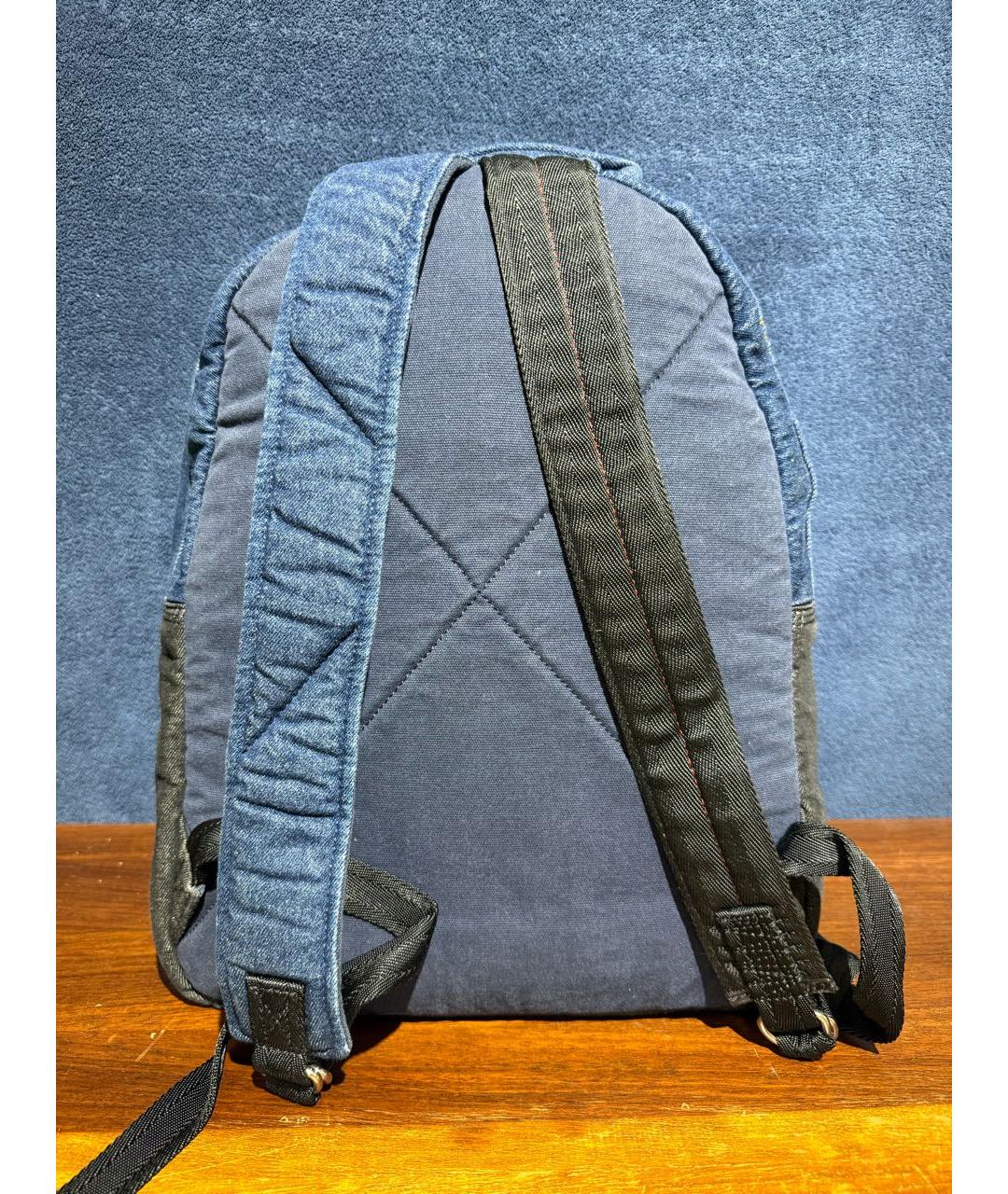 DIESEL Синий деним рюкзак, фото 5