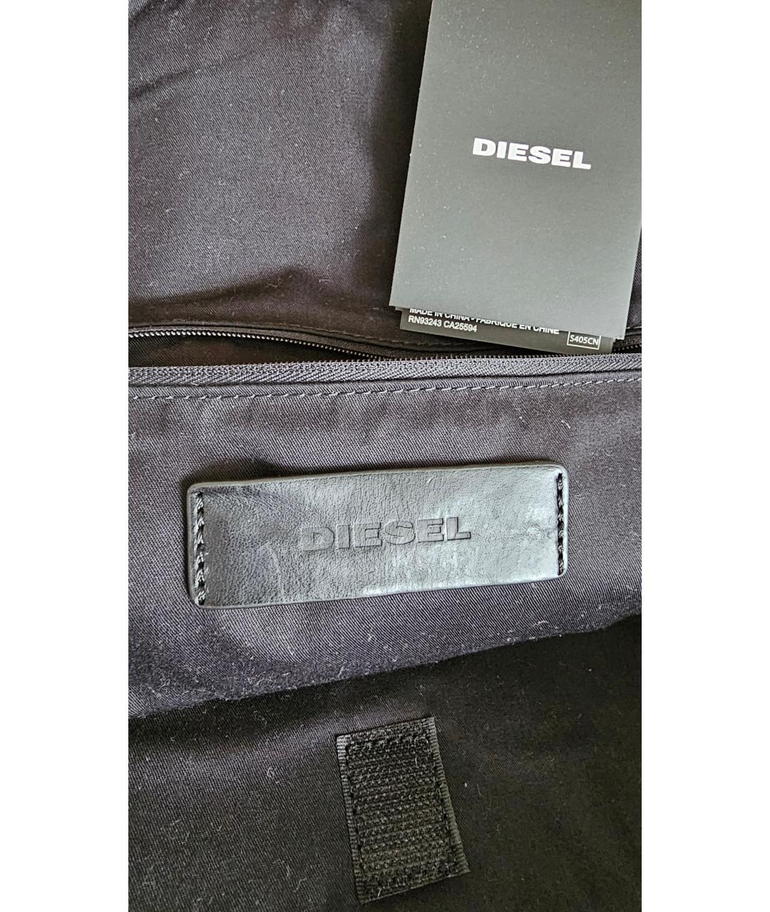 DIESEL Синий деним рюкзак, фото 7