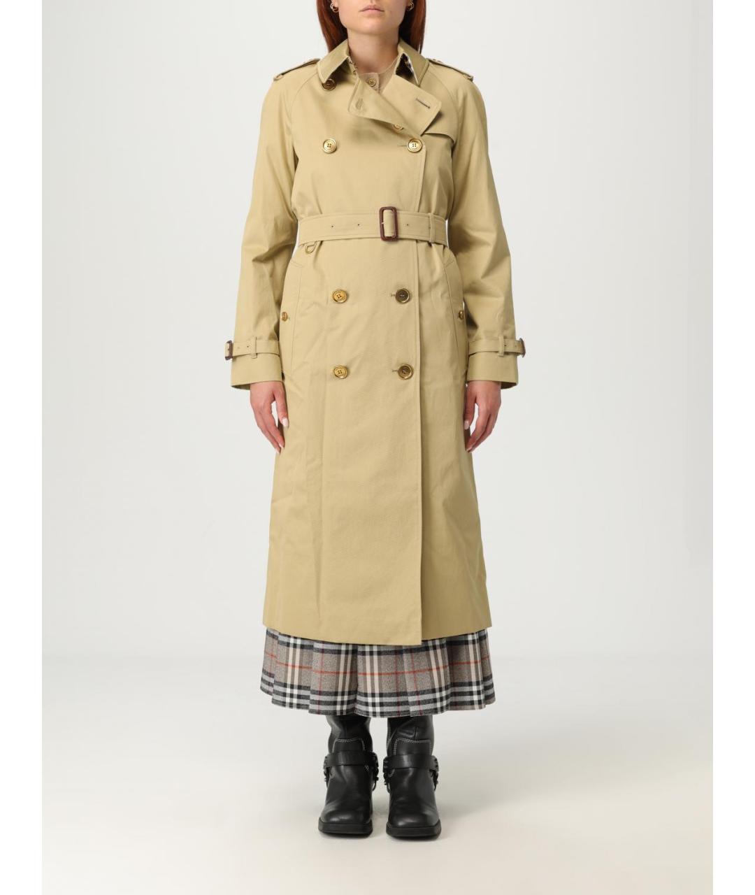 BURBERRY Бежевый тренч/плащ, фото 2