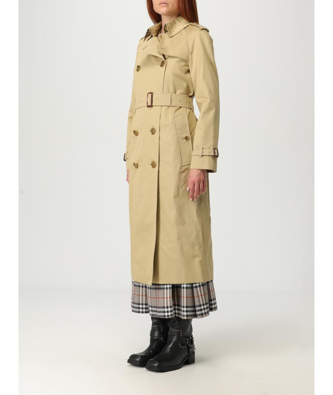 BURBERRY Бежевый тренч/плащ, фото 5