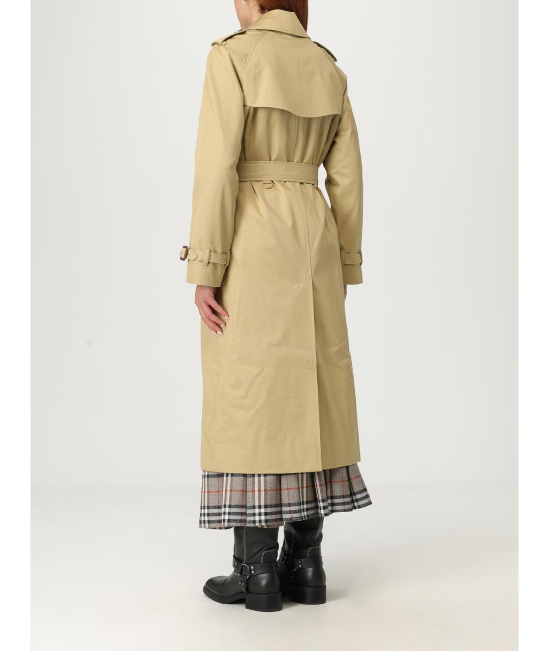 BURBERRY Бежевый тренч/плащ, фото 4