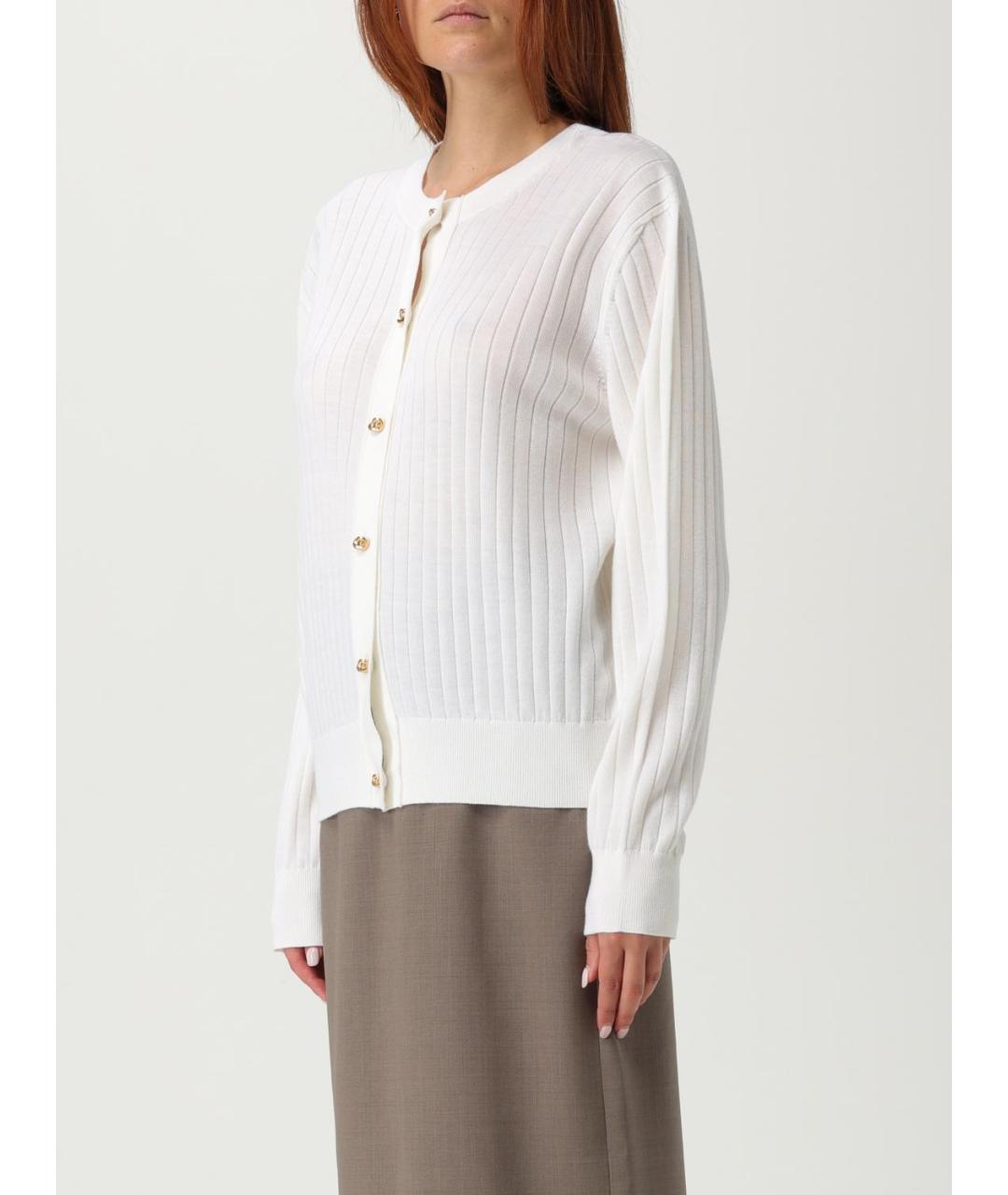 BOTTEGA VENETA Белый кардиган, фото 4