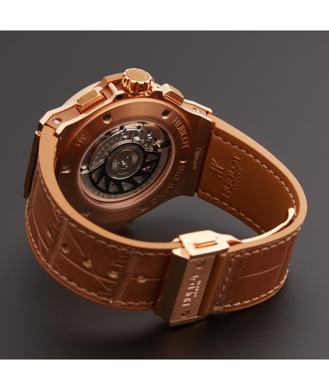 HUBLOT Золотые часы из розового золота, фото 3