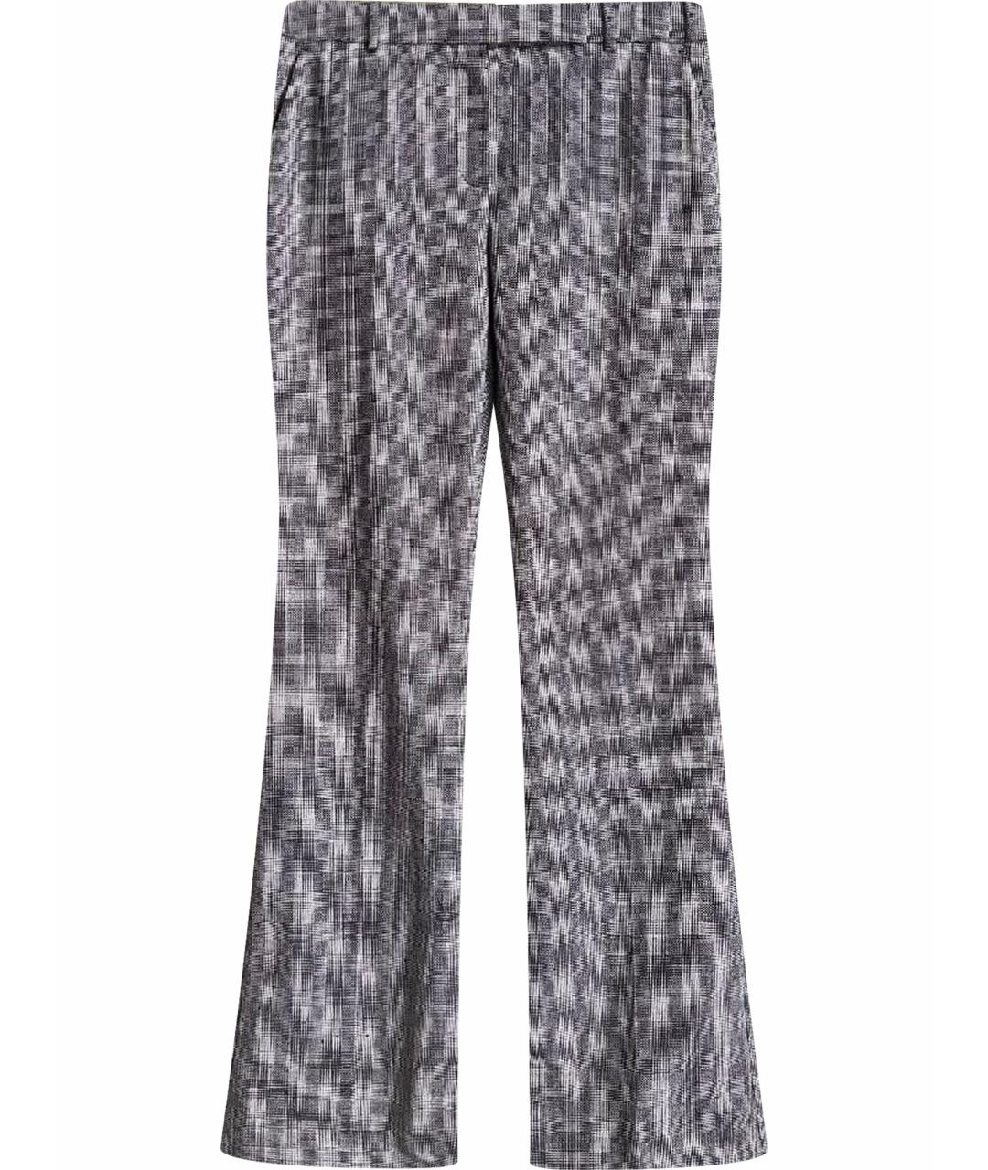 MCQ ALEXANDER MCQUEEN Серые шерстяные брюки широкие, фото 1