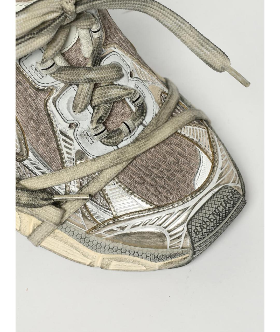 BALENCIAGA Серые кроссовки, фото 4