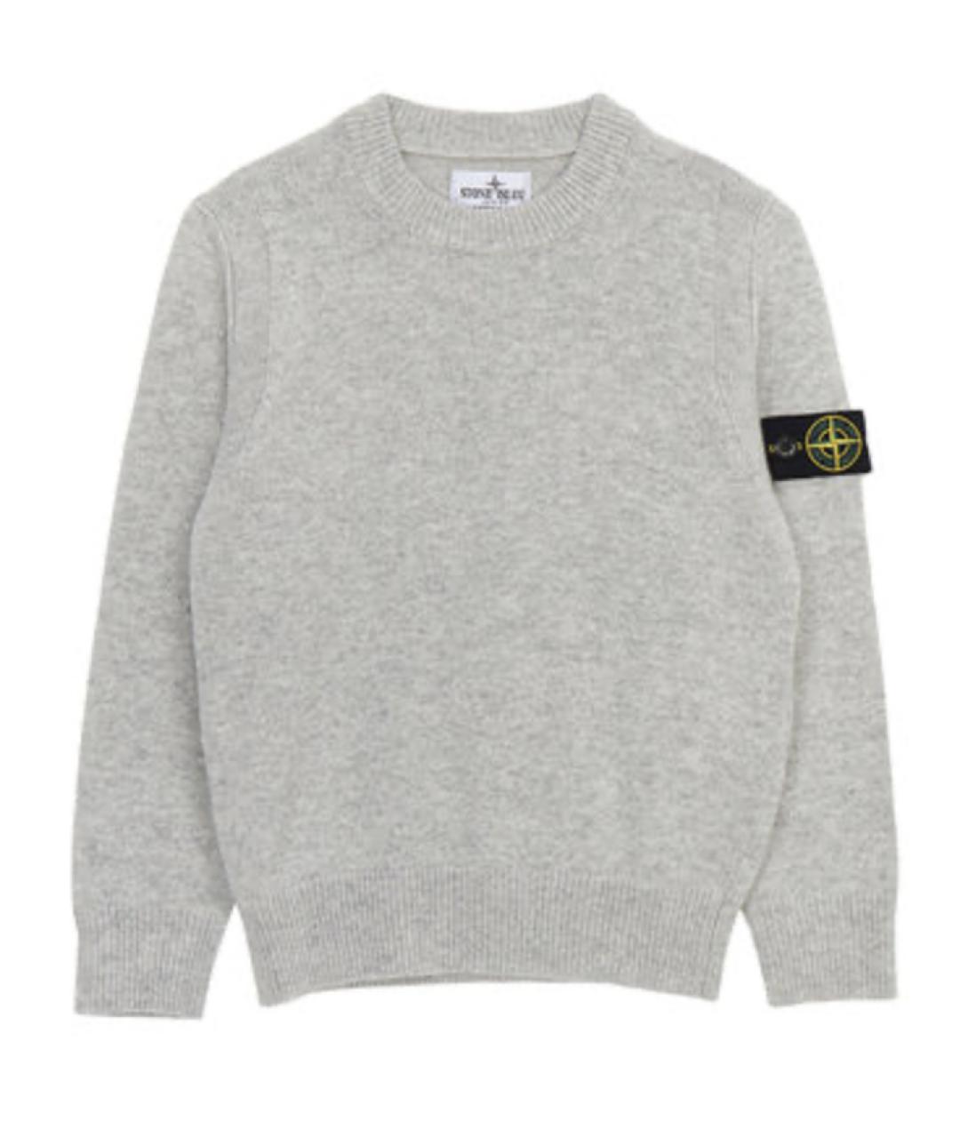 STONE ISLAND Серый джемпер / свитер, фото 1