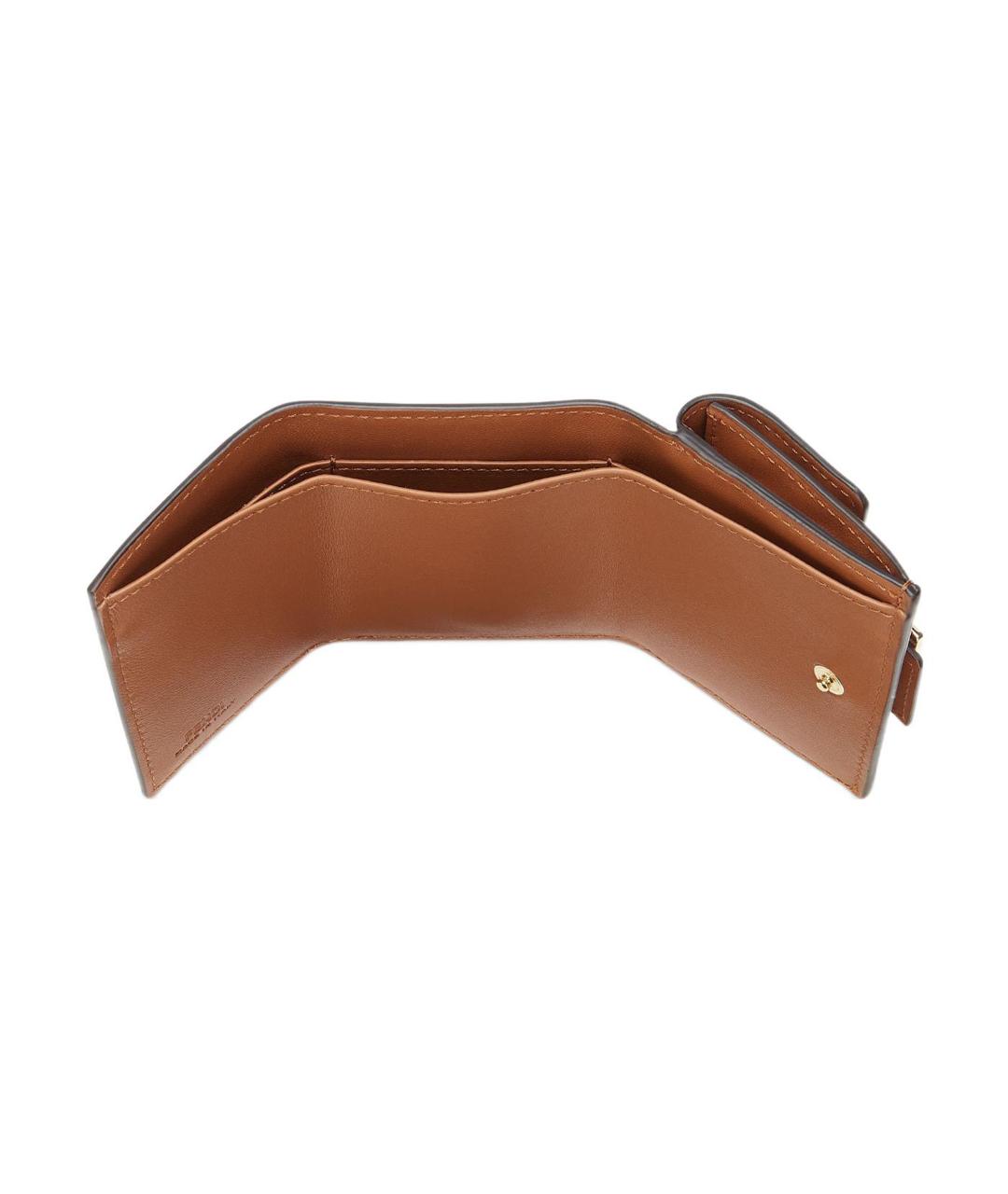 FENDI Коричневый кожаный кошелек, фото 3