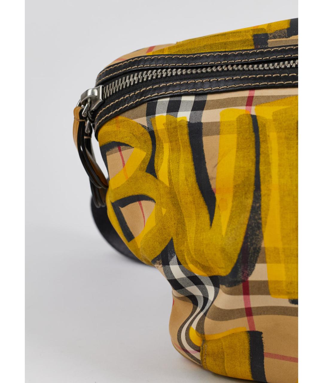 BURBERRY Бежевая поясная сумка, фото 6