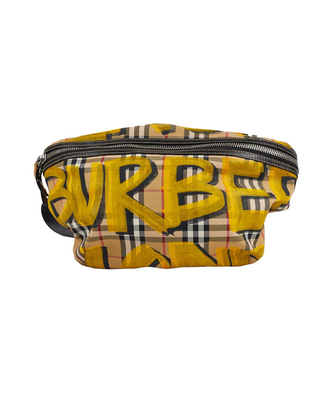 BURBERRY Бежевая поясная сумка, фото 9