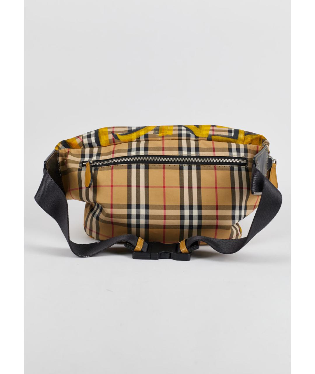 BURBERRY Бежевая поясная сумка, фото 3