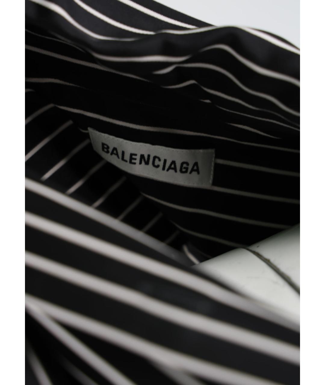 BALENCIAGA Черная вискозная блузы, фото 5