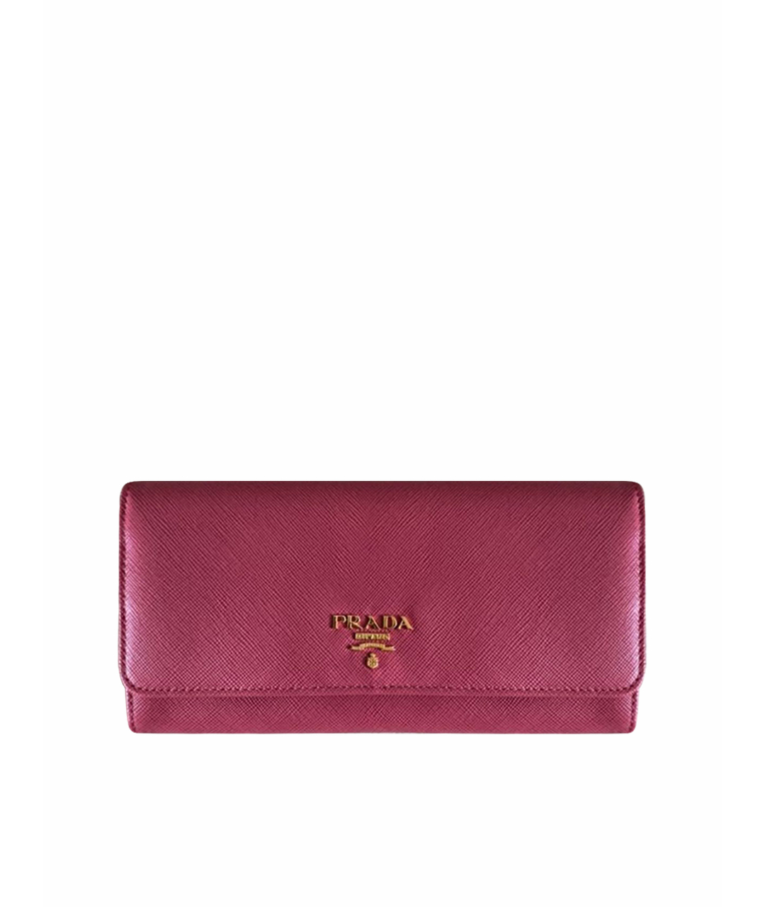 PRADA Розовый кожаный кошелек, фото 1