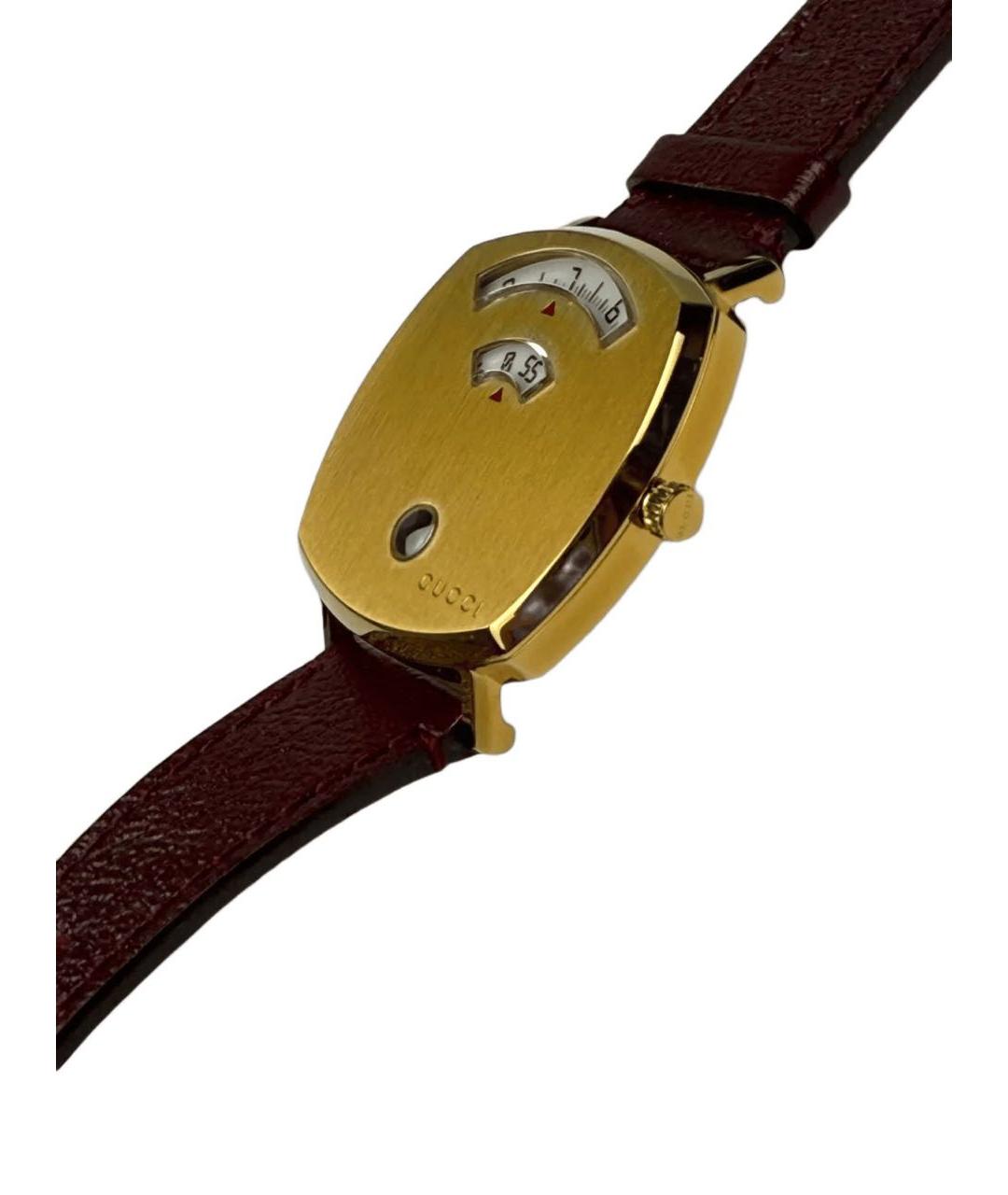 GUCCI Золотые часы, фото 4