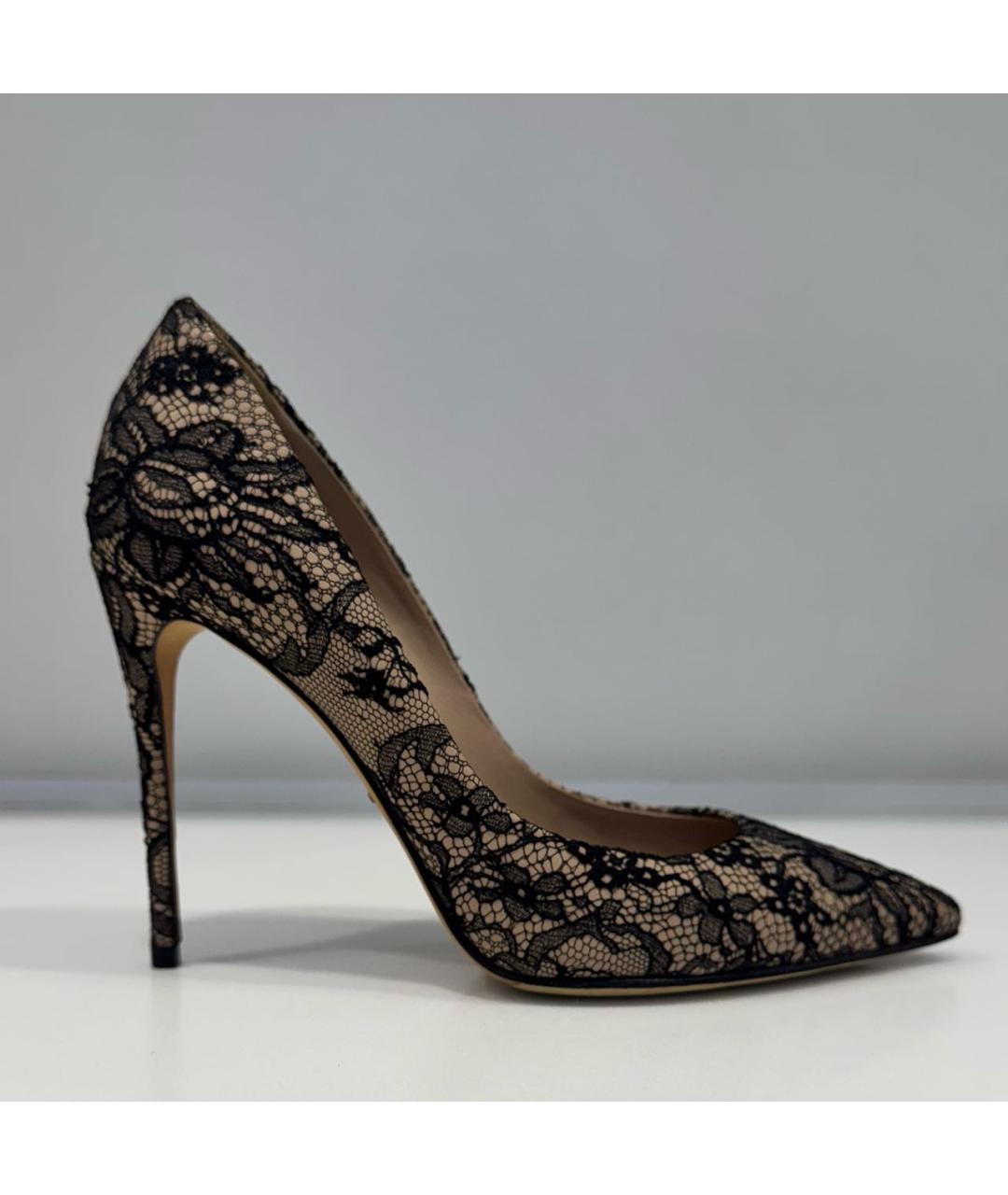 DOLCE&GABBANA Бежевые кожаные туфли, фото 8