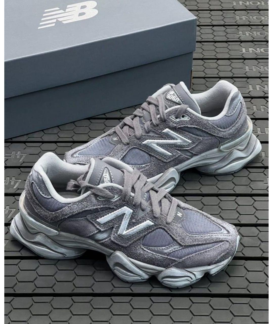 NEW BALANCE Антрацитовые замшевые кроссовки, фото 7