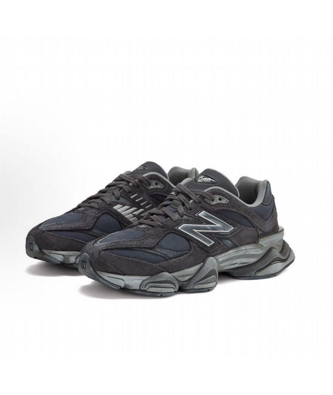 NEW BALANCE Антрацитовые замшевые кроссовки, фото 2