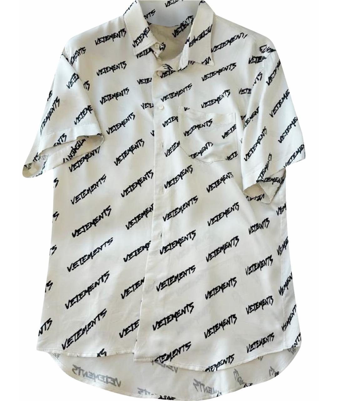 VETEMENTS Белая рубашка, фото 1