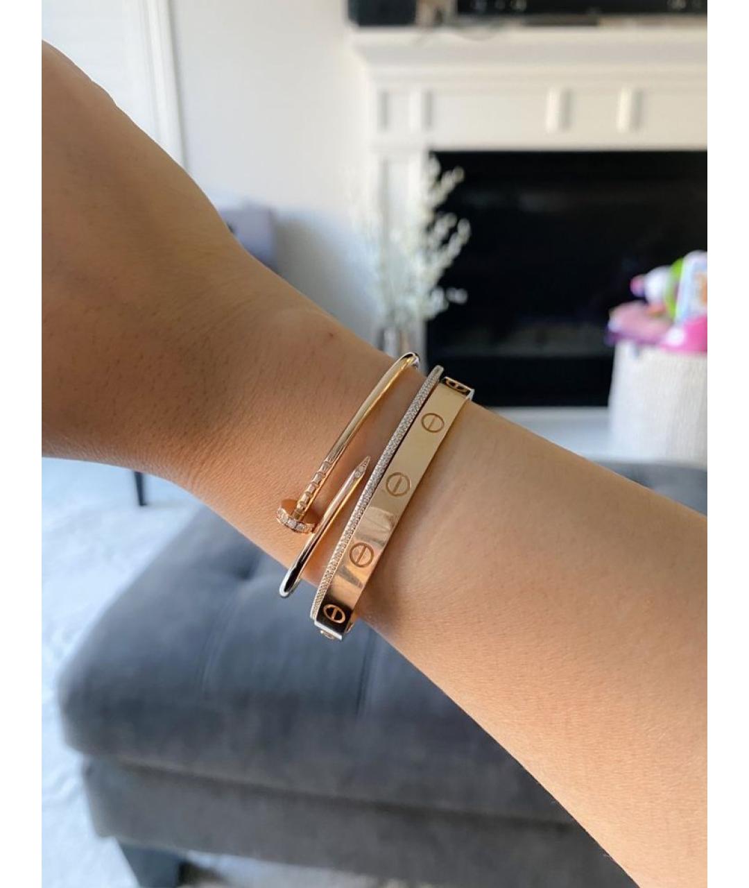 CARTIER Золотой браслет из розового золота, фото 6