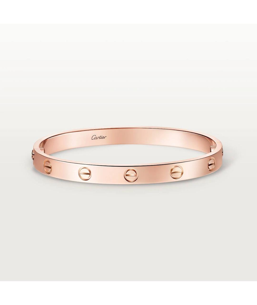 CARTIER Золотой браслет из розового золота, фото 7
