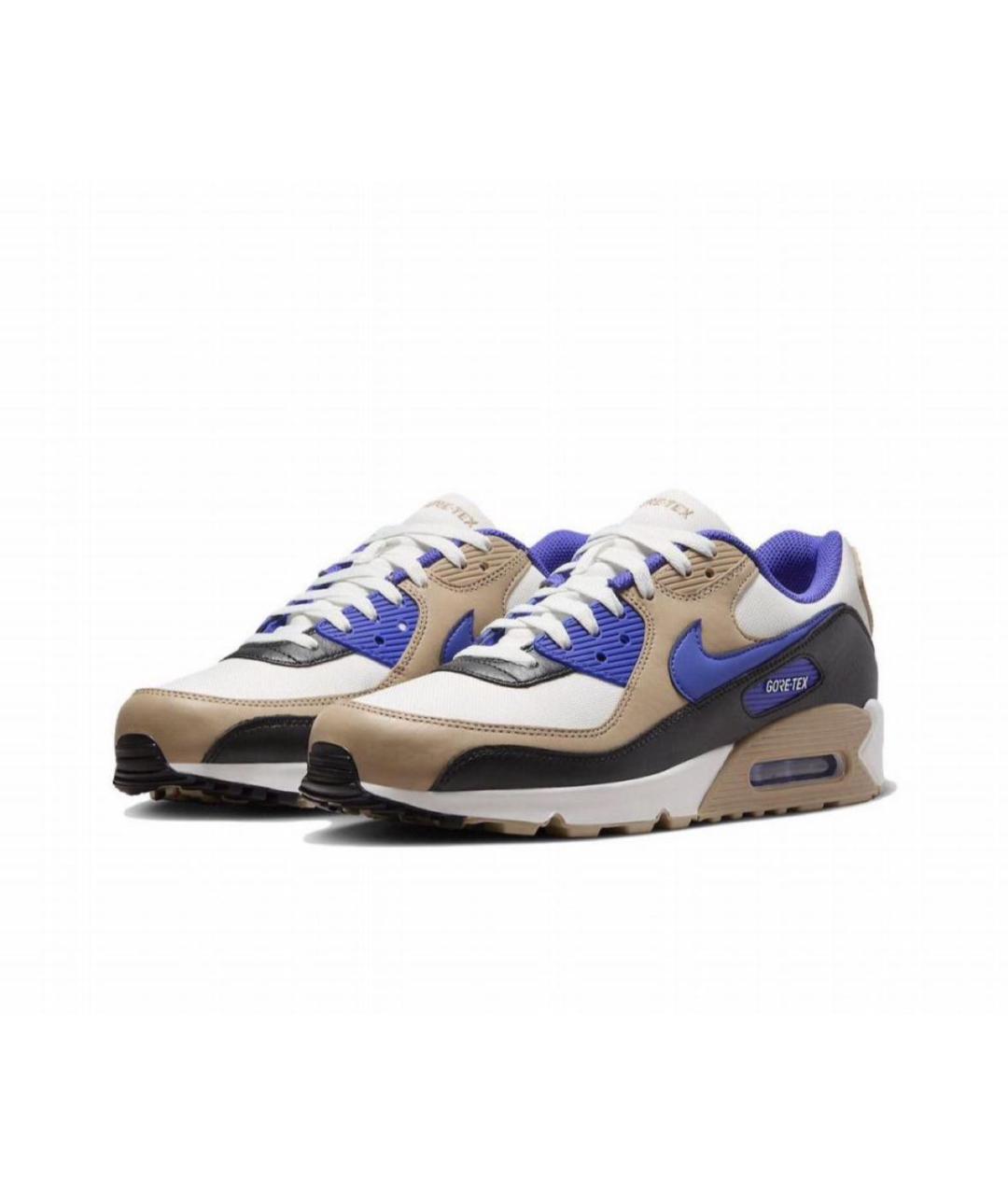 NIKE Мульти кожаные низкие кроссовки / кеды, фото 2