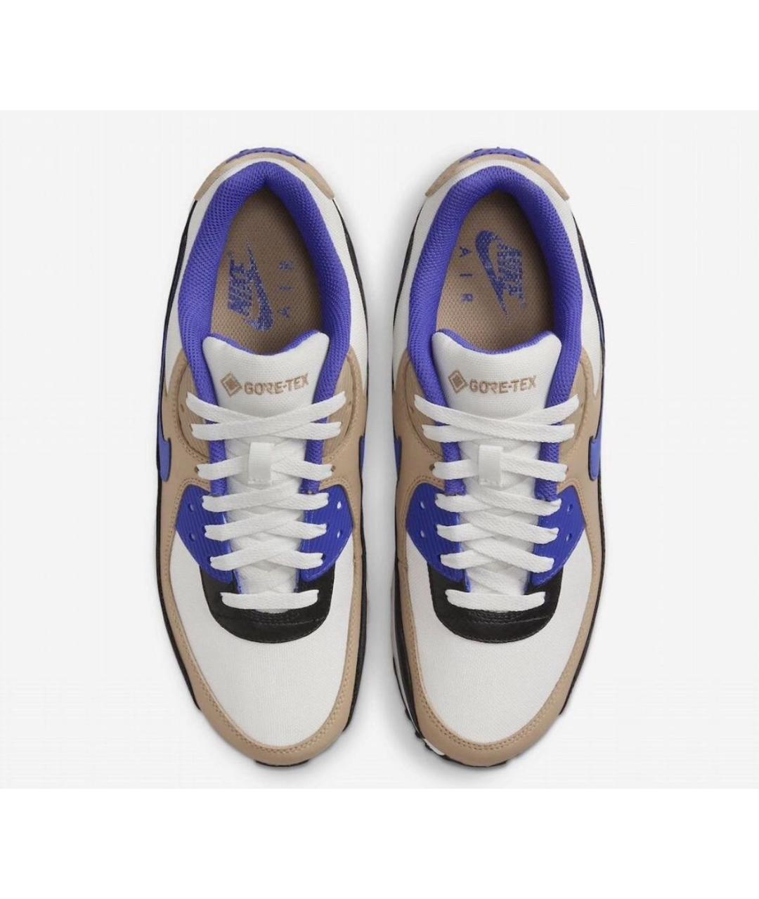 NIKE Мульти кожаные низкие кроссовки / кеды, фото 3