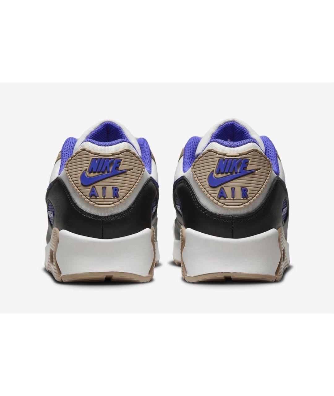 NIKE Мульти кожаные низкие кроссовки / кеды, фото 4