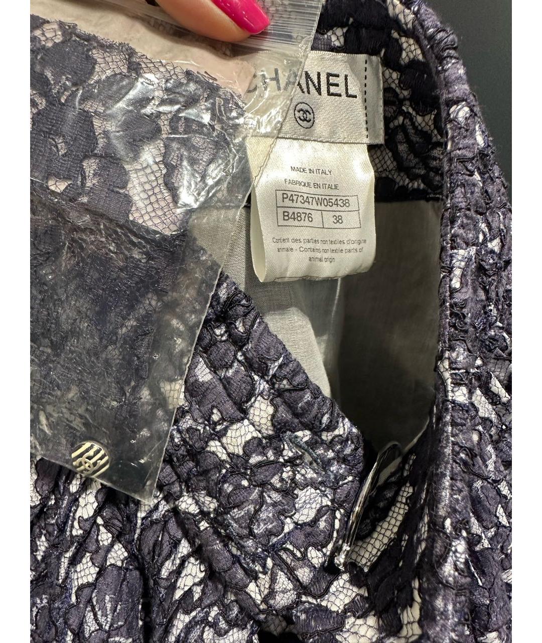CHANEL Серое шелковое коктейльное платье, фото 4