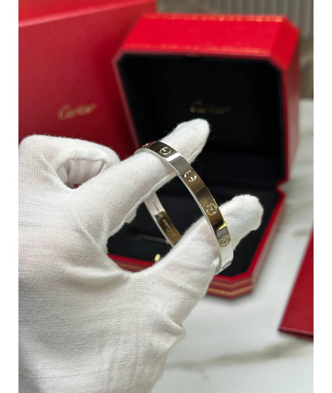 CARTIER Браслет из белого золота, фото 5