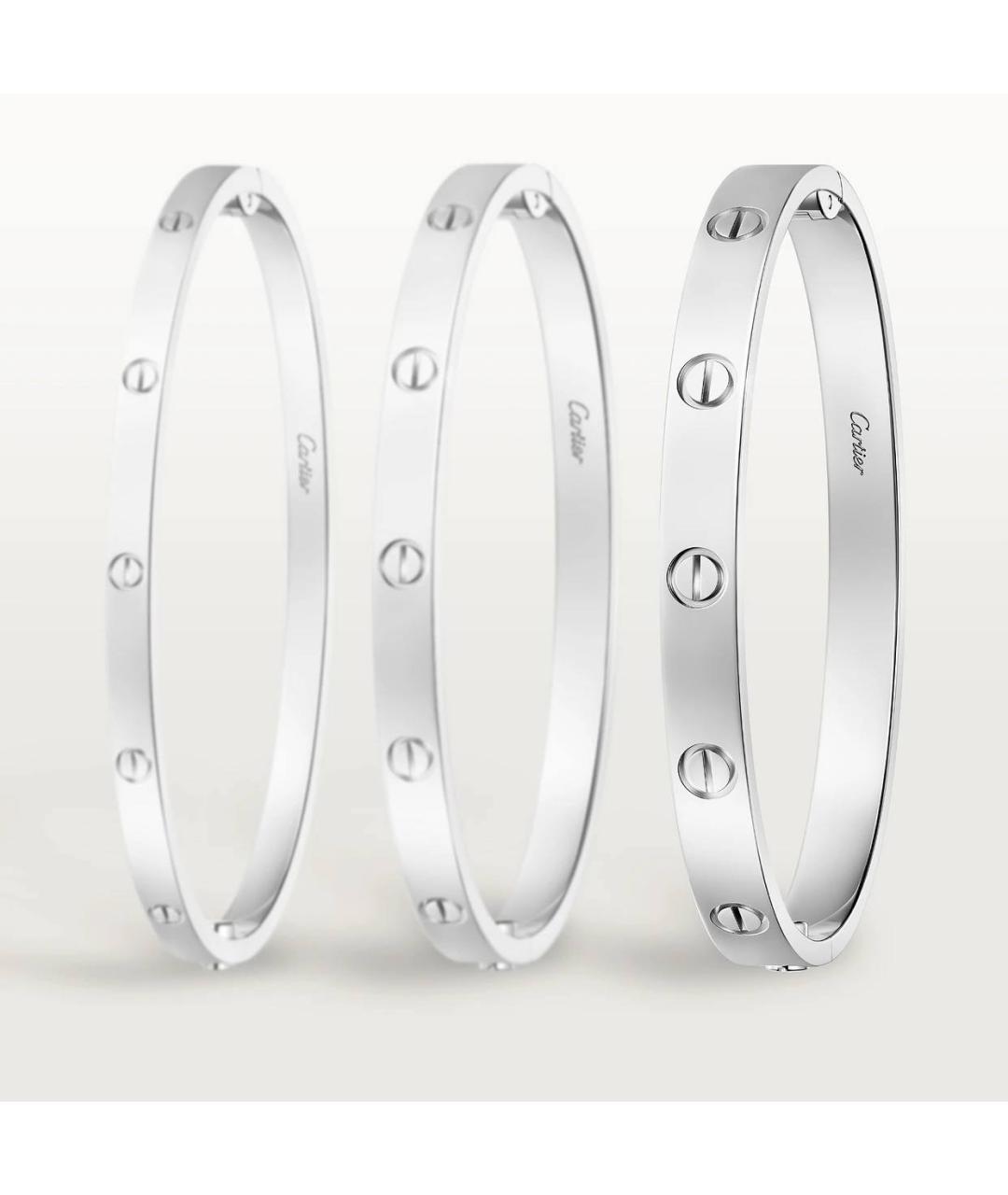 CARTIER Браслет из белого золота, фото 2