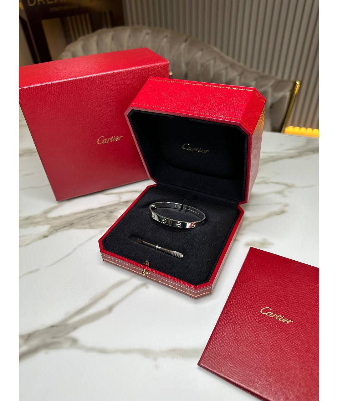 CARTIER Браслет из белого золота, фото 6
