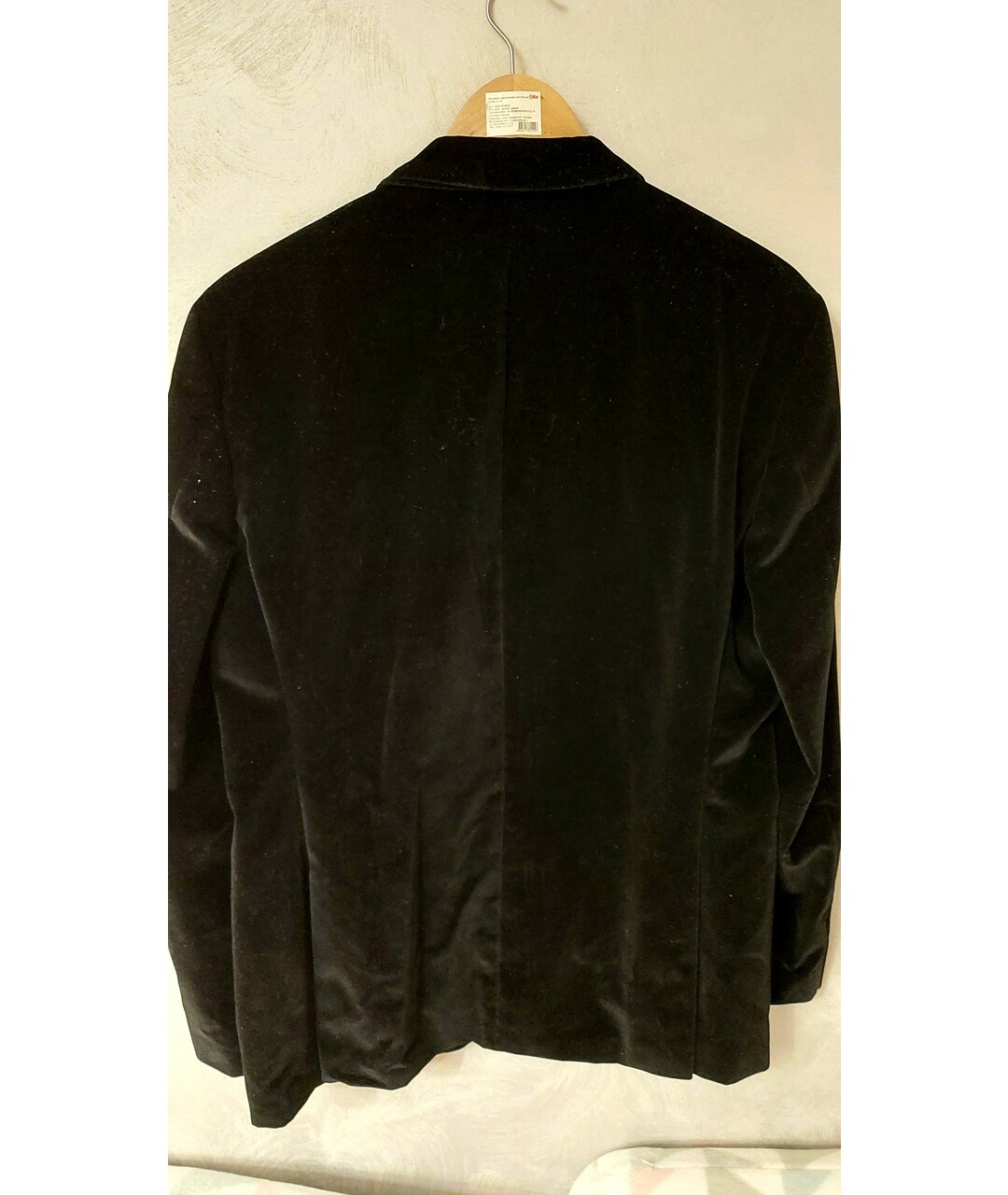 HUGO BOSS Черный бархатный пиджак, фото 2