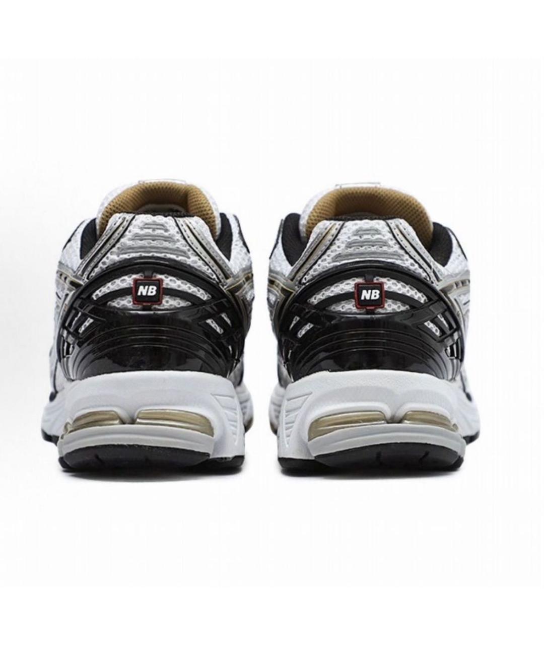 NEW BALANCE Серебряные текстильные низкие кроссовки / кеды, фото 4