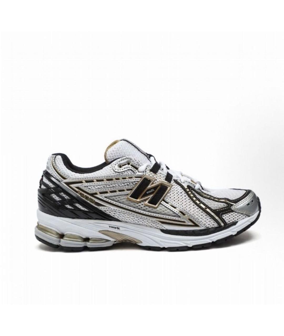 NEW BALANCE Серебряные текстильные низкие кроссовки / кеды, фото 9
