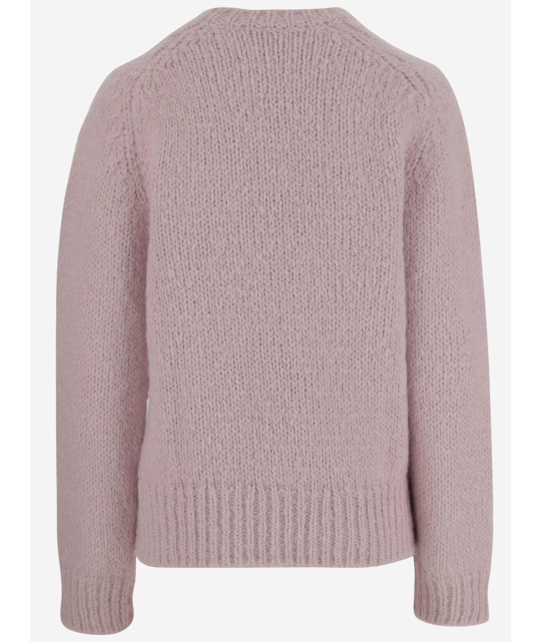 JIL SANDER Розовый джемпер / свитер, фото 2