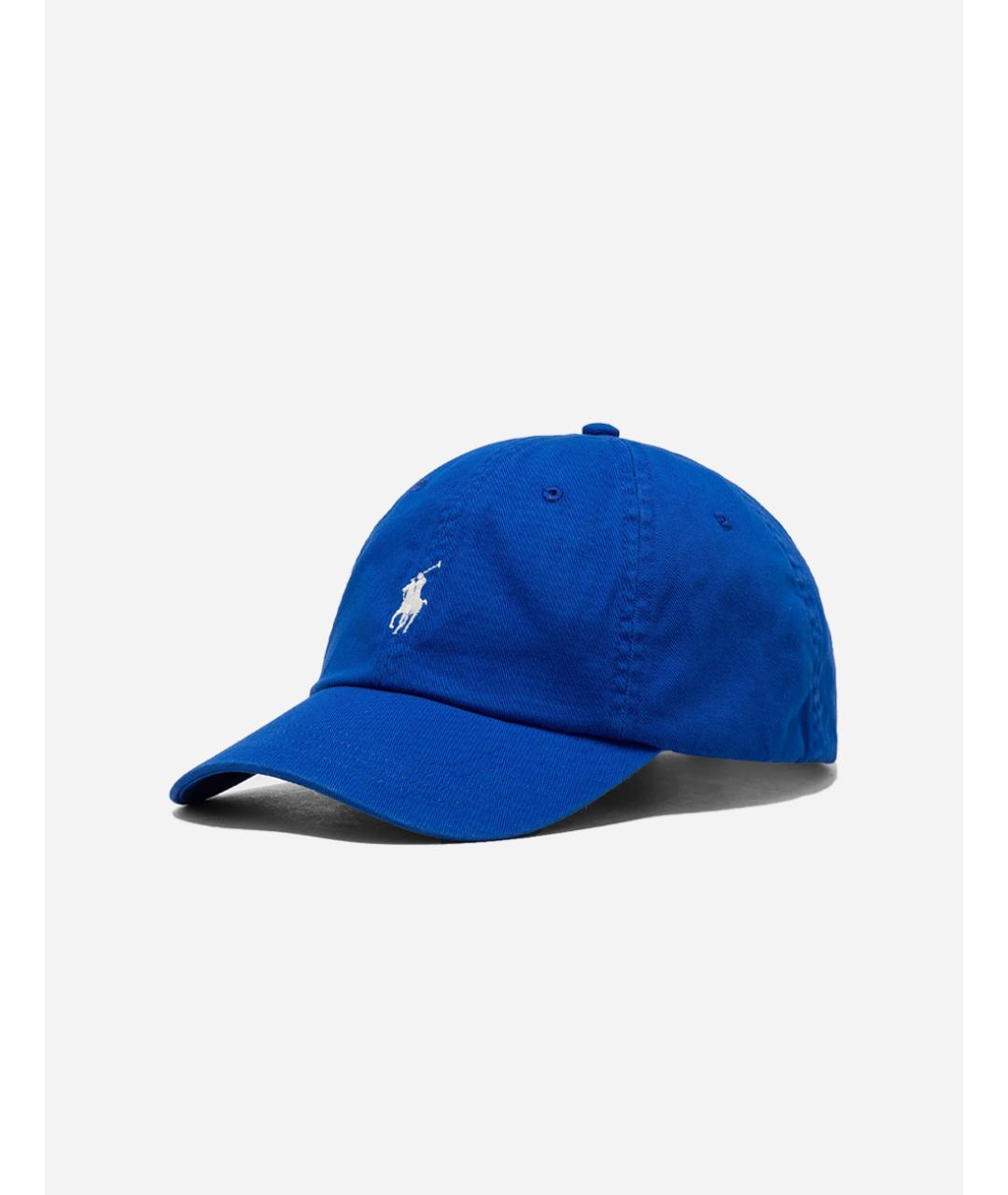 POLO RALPH LAUREN Синяя хлопковая кепка/бейсболка, фото 4