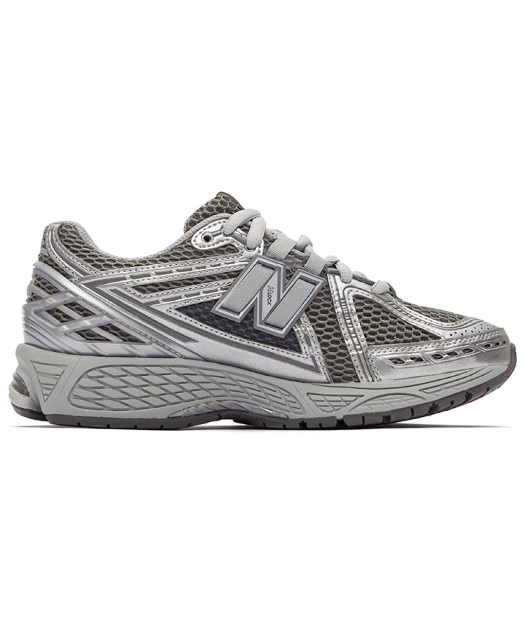 NEW BALANCE Серебряные кроссовки, фото 2