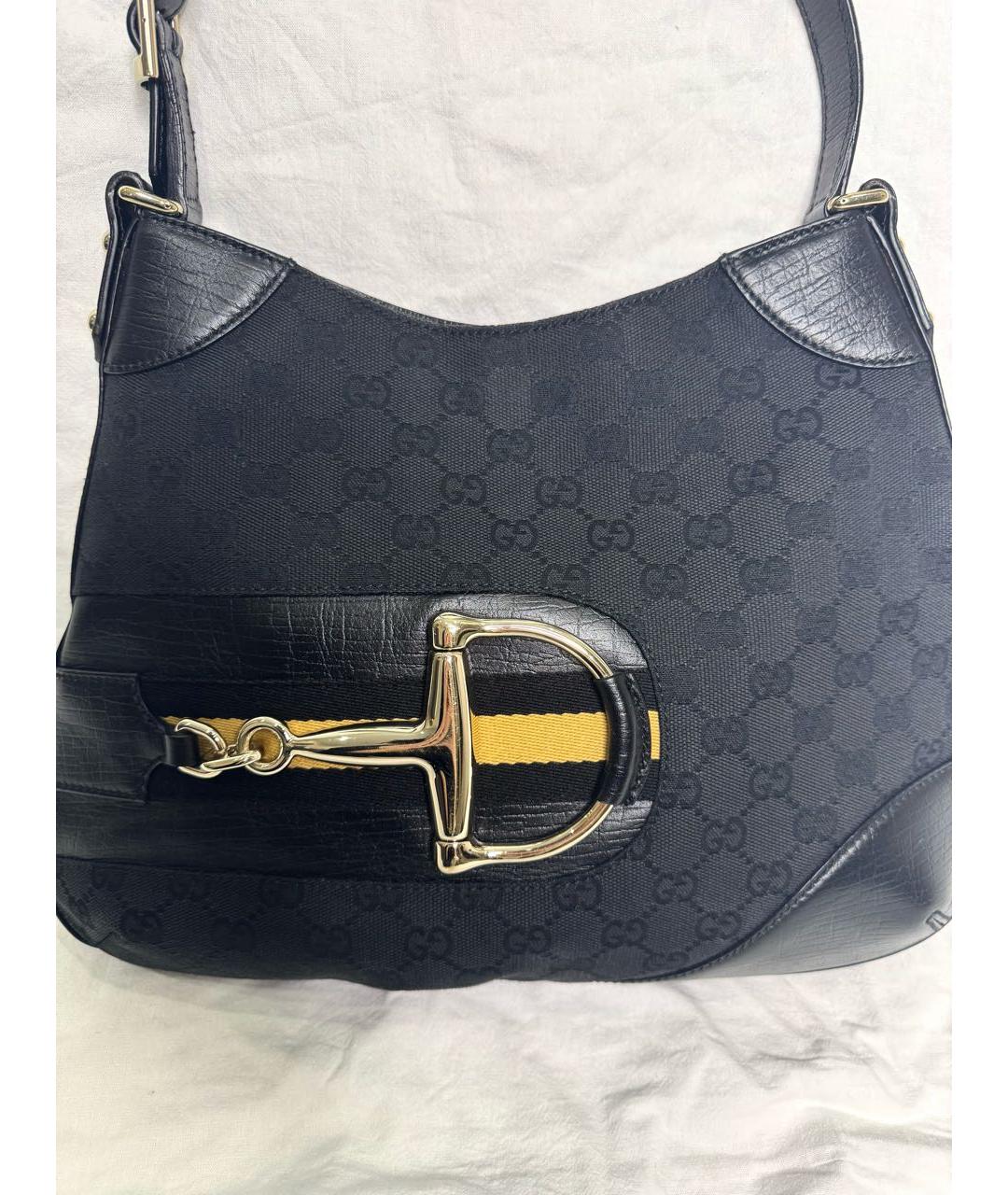 GUCCI Темно-синяя сумка с короткими ручками, фото 2