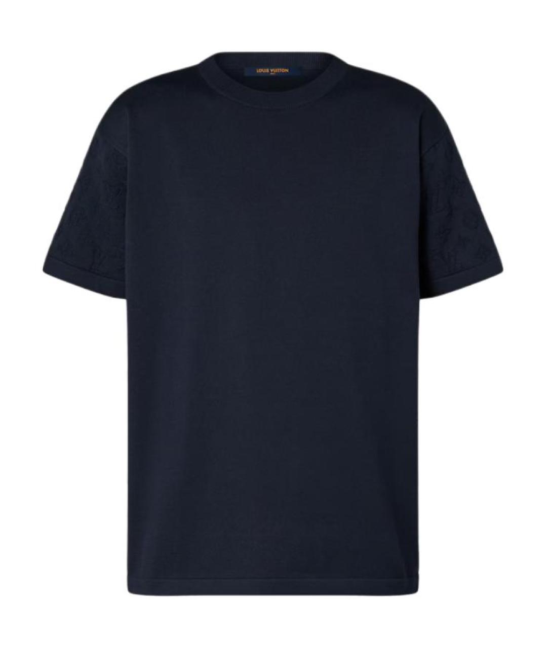 LOUIS VUITTON Черная футболка, фото 1