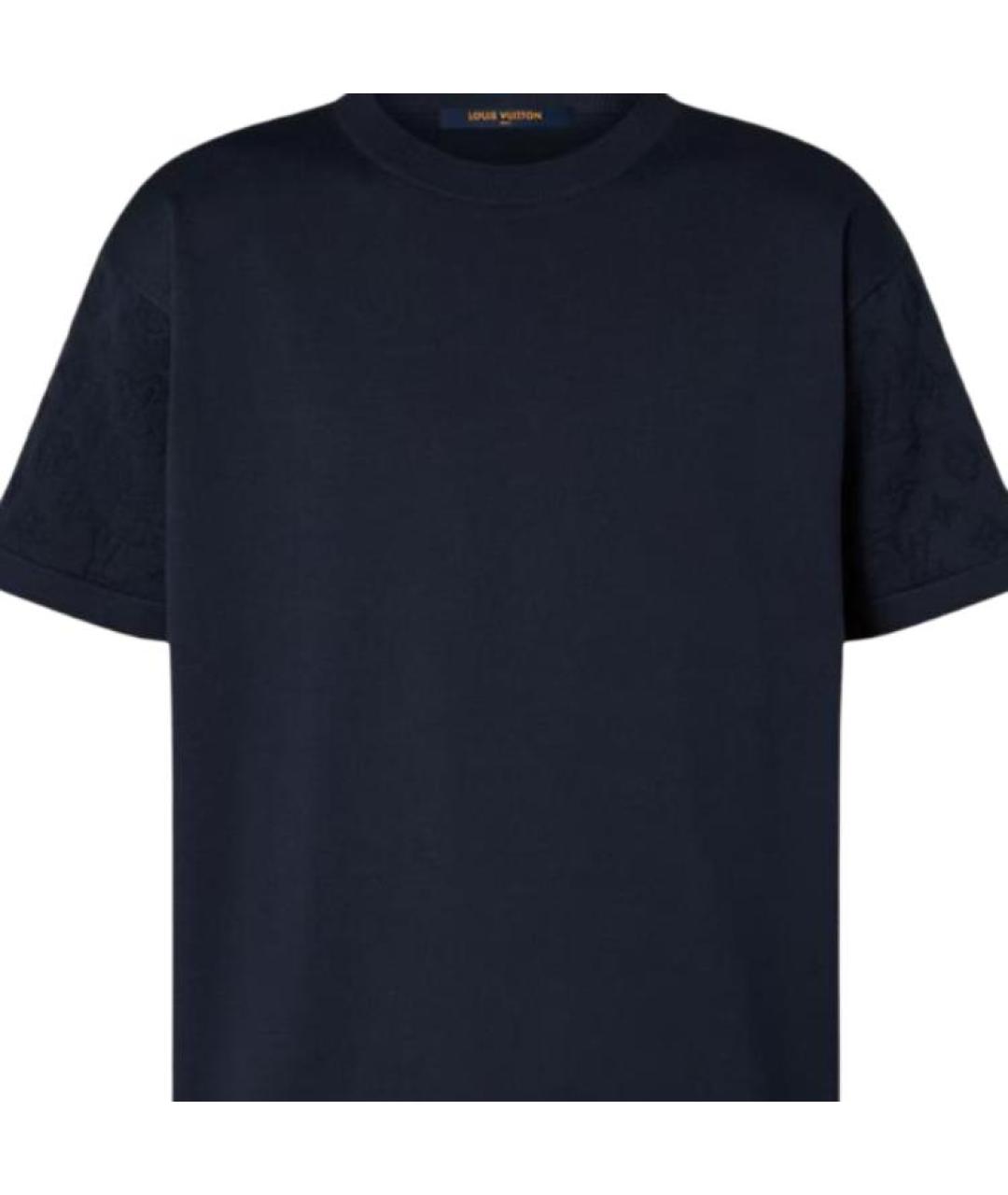 LOUIS VUITTON Черная футболка, фото 2