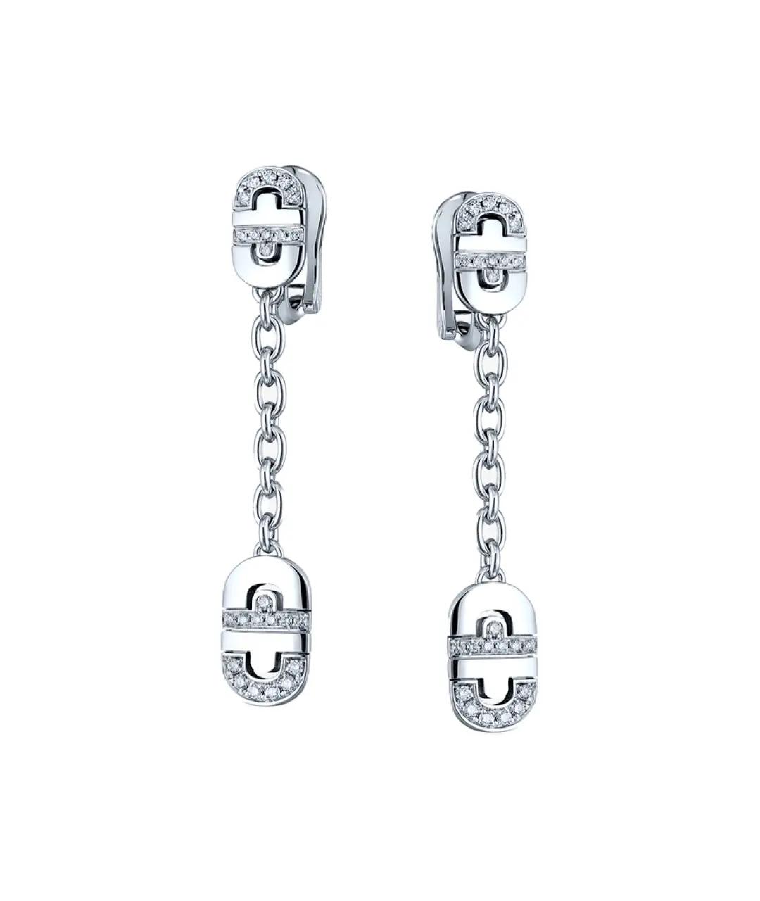 BVLGARI Серьги из белого золота, фото 1