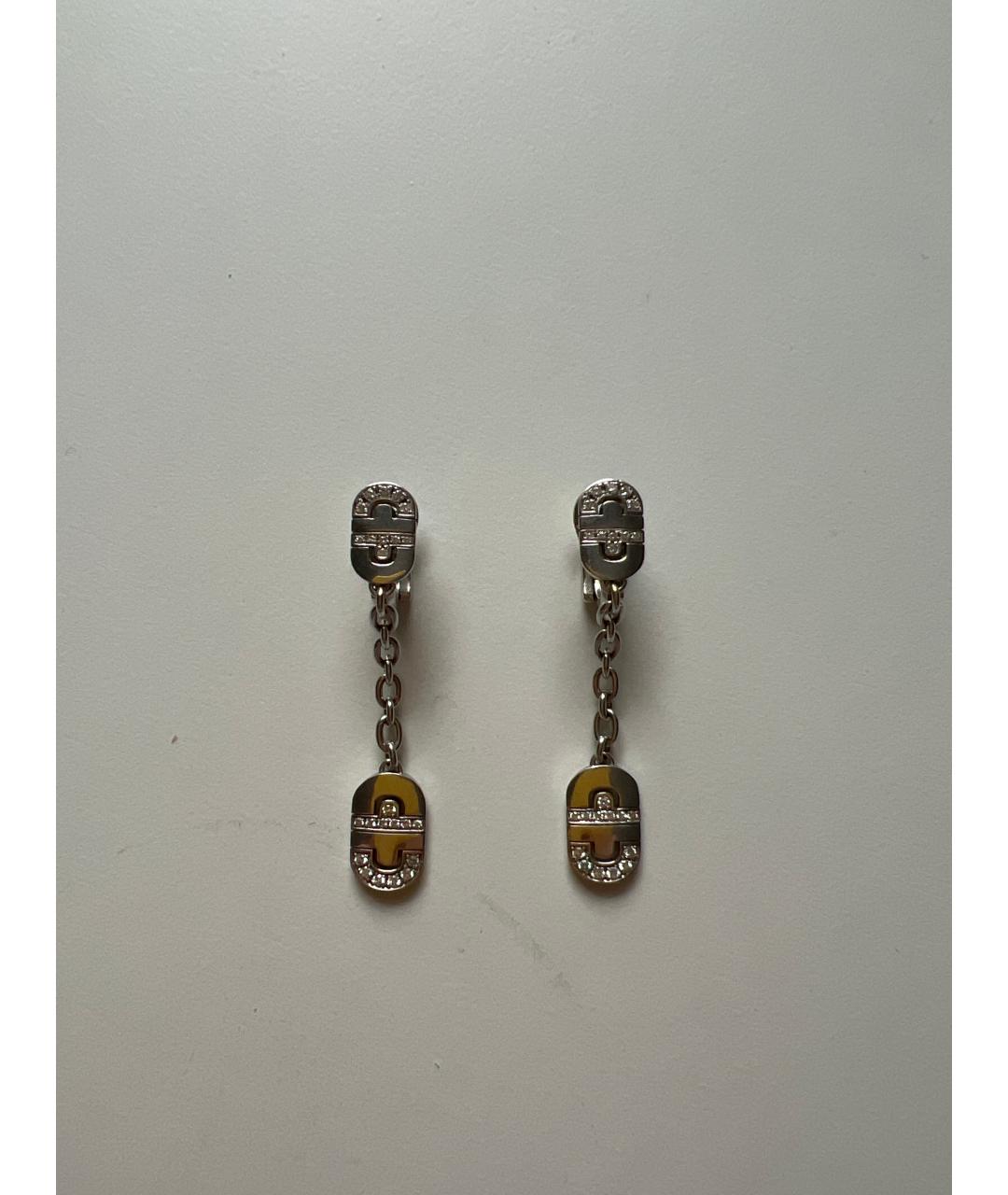 BVLGARI Серьги из белого золота, фото 2